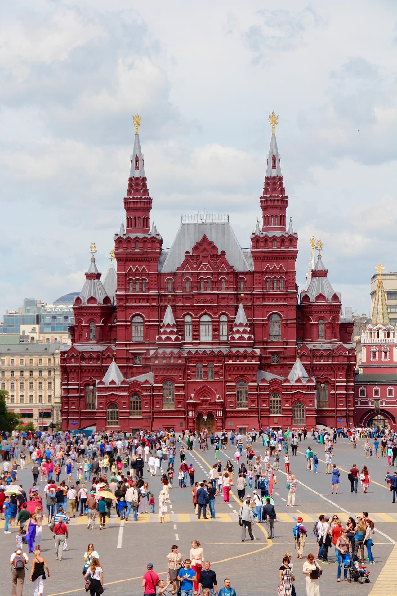 Красная площадь и Зарядье