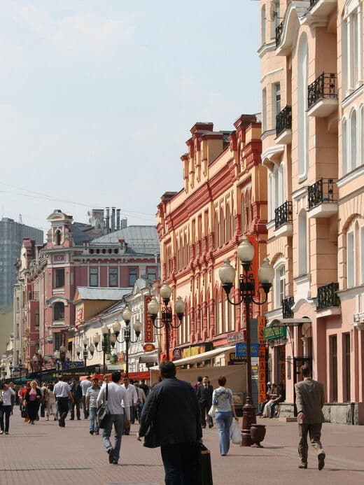 Арбат и Тверская