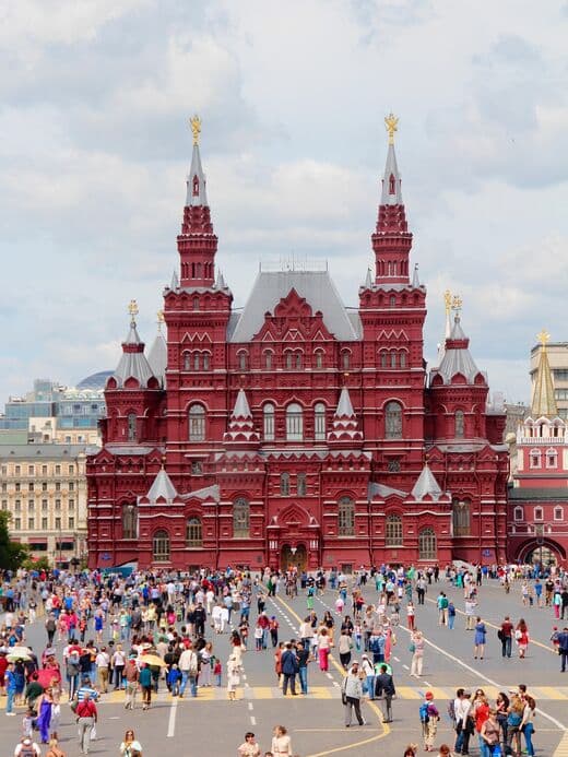 Красная площадь и Зарядье